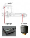 System de Surveillance de la Pression des Pneus pour camions et bus tpms 10.01.016, 6 capteurs, Interface RS 232