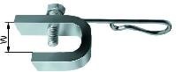 Clamp for valve extension 2149-ZN, 16 mm free gap Clamp for valve extension 2149-ZN, 16 mm free gap